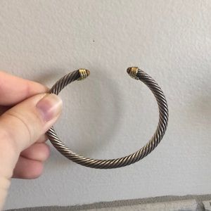 David Yurman Citrine cable bracelet